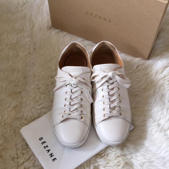sezane jack sneakers